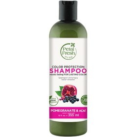 تصویر شامپو پتال فرش ارگانیک بدون سولفات موهای رنگ شده آمریکایی Petal Fresh Color Protection Shampoo Pomegranate &amp; Acai 