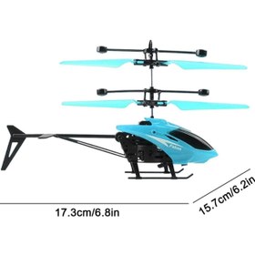 تصویر هلیکوپتر کنترلی از راه دور، اسباب‌بازی پرنده، هلیکوپتر القایی با پرواز بالا و پایین 2.5 کاناله، هلیکوپتر مینی RC برای کودکان برند yelajoy Remote Control Helicopter Flying Toys, 2.5 Channel High Low Flight Suspension Induction Helicopter, Mini RC Helicopter for Kids