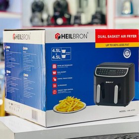 تصویر سرخ کن دو قلو هیلبرون مدل HN-4089 Heilbron twin fryer model HN-4089