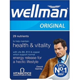 تصویر قرص ویتابیوتیکس Wellman Original Vitabiotics Wellman Original Vitamins