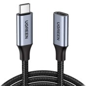 تصویر کابل افزایش طول یوگرین مدل US372 30205 طول 1 متر UGREEN US372-30205 USB-C 1m Extension Cable