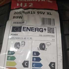 تصویر لاستیک رودکس 205/60R15 با طرح گلH12 