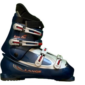 تصویر کفش اسکی مدل Lange Ski boots driver plus blue pacific 