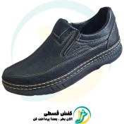 تصویر کفش مجلسی طبی مردانه سایز ۴۰ دوردوخت 