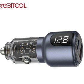 تصویر شارژر فندکی دو پورت گرین لاین ۷۵ وات با فناوری PD+QC 