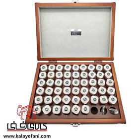 تصویر ست پین گیج اینسایز 4 - 3.5 میلی متر 51 پارچه (با گارانتی شرکتی) مدل 4-4166 