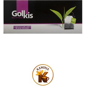 تصویر چای تی بگ ارل گری 25 عددی گل کیس 