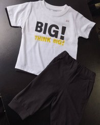 تصویر تیشرت شلوارک ست بچگانه سایزبندی ۳۰-۳۵-۴۰-۴۵ 