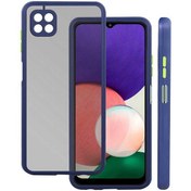 تصویر کاور پشت مات محافظ لنز مدل Defender مناسب گوشی سامسونگ Galaxy A22 5G Cover Back Matt Lens Protective Defender for Samsung Galaxy A22 5G