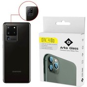 تصویر محافظ لنز دوربین مدل GLA مناسب برای گوشی موبایل سامسونگ Galaxy s20 Ultra 