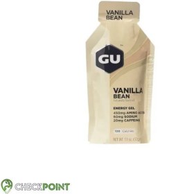 تصویر پاور ژل VANILLA BEAN GU +کافیین 