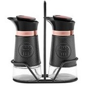 تصویر نمکدان و فلفل‌پاش چرمی لاتین فلفل اورجینال کاراجا Karaca 