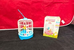 تصویر قفس پرنده باتری خور ایتم:6043A Battery-operated bird cage Item:6043A