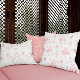 تصویر کوسن کد K46 گلدار