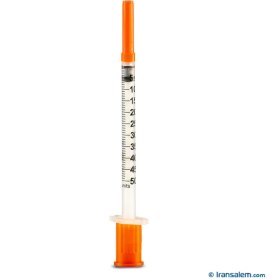 تصویر سرنگ انسولین بیک ۰.۵ میلی لیتر 