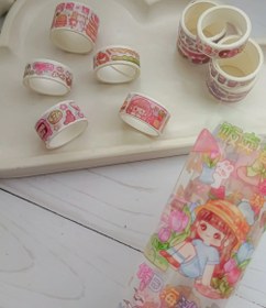 تصویر چسب واشی دختر 