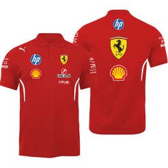 تصویر پولوشرت جودون فراری مدل F1 رنگ قرمز 