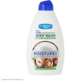 تصویر شامپو بدن کامان مدل Moisture حجم 510 میلی لیتر comeon deodorant body wash moisture