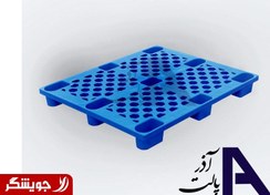 تصویر پالت پلاستیکی تو در تو 120x100 مدل 112 
