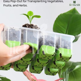 تصویر سینی نشا سیلیکونی ۱۲ حفره 