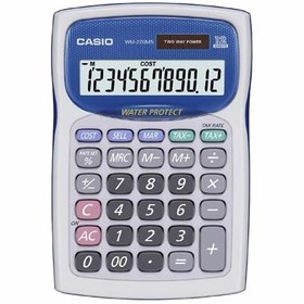 تصویر ماشین حساب کاسیو مدل WM-220MS ا Casio WM-220MS Calculator Casio WM-220MS Calculator