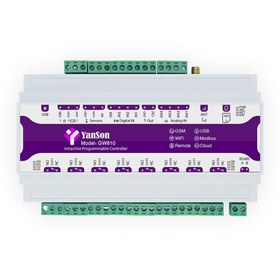 تصویر کنترلر پیامکی سیمکارتی هوشمند هشت کانال YanSon مدل GW810 