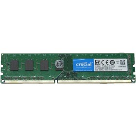 تصویر رم کامپیوتر کروشیال ۸ گیگابایت DDR3 ۱۶۰۰ مگاهرتز CL11 