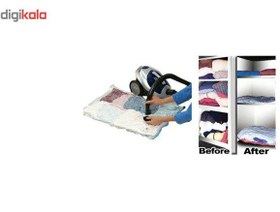 تصویر کیسه وکیوم کد 5 سایز 80X60 سانتی متر - بی رنگ شفاف 