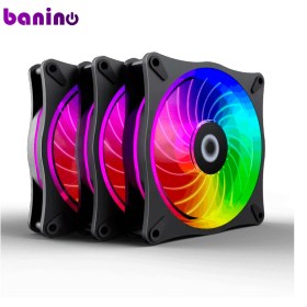 تصویر فن کیس گیم مکس RL300 بسته 3 عددی GAMEMAX RL300 ARGB 120mm 3 in 1 Case Fan