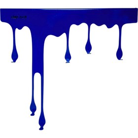 تصویر آویز لباس بزرگ آبی dropiron 