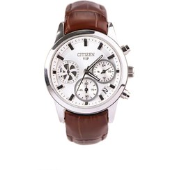 تصویر خرید قسطی | ساعت مچی زنانه سیتیزن چرم سه موتور فعال (کرنوگراف) L 9235/7 