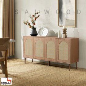 تصویر آینه کنسول مدل دیاموند 