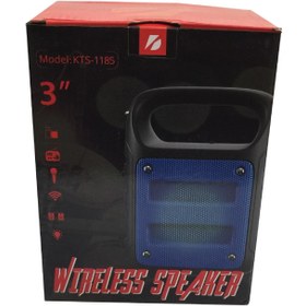 تصویر اسپیکر بلوتوثی مدل KTS-1185 Bluetooth Speaker KTS-1185