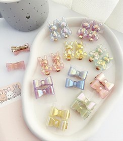 تصویر گیره مو آبنباتی 