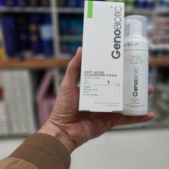 تصویر فوم شستشو ضد آکنه ژنو بایوتیک 