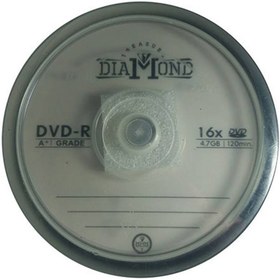 تصویر دی وی دی خام دیاموند بسته 50 عددی مدل Diamond DVD-R 