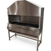 تصویر کباب پز 120 سانتی دهنه 40 با هود 