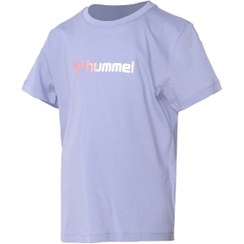 تصویر تی شرت آستین کوتاه زنانه بنفش برند hummel 5002916092 ا T-shirt, 12 Yaş, Mor T-shirt, 12 Yaş, Mor