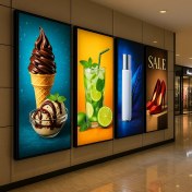 تصویر لایت باکس فریم لس | سفارش لایت باکس فریم لس 