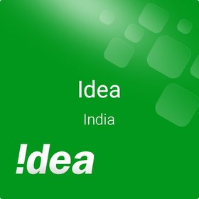 تصویر شارژ سیم کارت Idea هند 