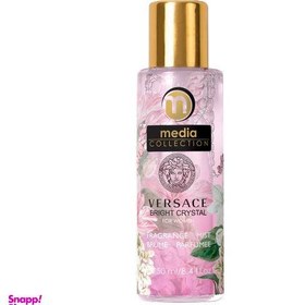 تصویر بادی اسپلش زنانه مدیا مدل Versace Bright حجم 230 میلی لیتر 