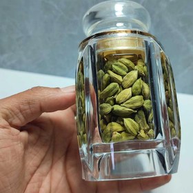 تصویر ظرف کریستال هل اکبر 50 گرم 50 grams of cardamom