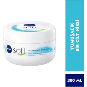 تصویر کرم بدن اورجینال برند Nivea مدل Soft Nemlendirici Bakım Kremi 300ml کد 58120113 