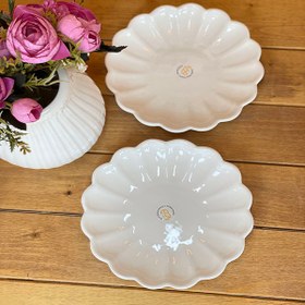 تصویر پیش دستی صدف جنس سرامیک فر و مایکروفری