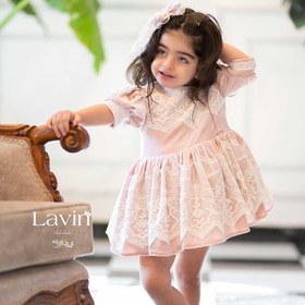 تصویر لباس مجلسی عید 1402 دخترانه مدل نفس 01 