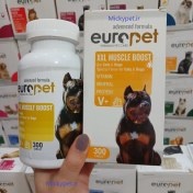 تصویر قرص تقویت عضله سگ یوروپت بسته ۳۰۰ عددی 