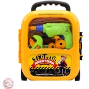 تصویر اسباب بازی ست ابزار چمدانی چند رنگ مناسب کودک و خردسال 