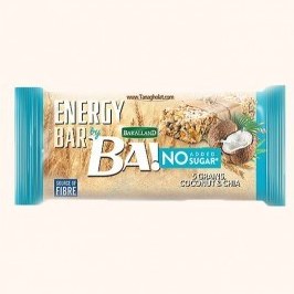 تصویر انرژی بار غلات ۵ میوه استوایی باکالند ۴۰ گرمی bakalland energy bar