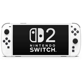 تصویر کنسول نینتندو سوییچ 2 سفید Nintendo switch 2 Console - White