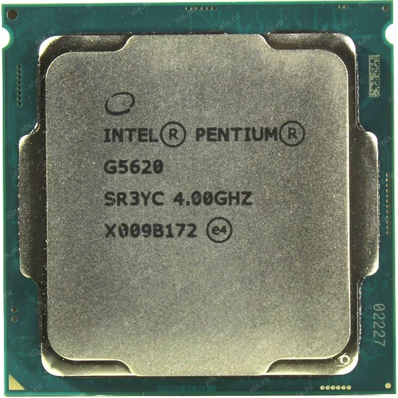 9Th Gen Intel Pentium G5620 LGA 1151 CPU Dual-Core 4GHz SR3YC